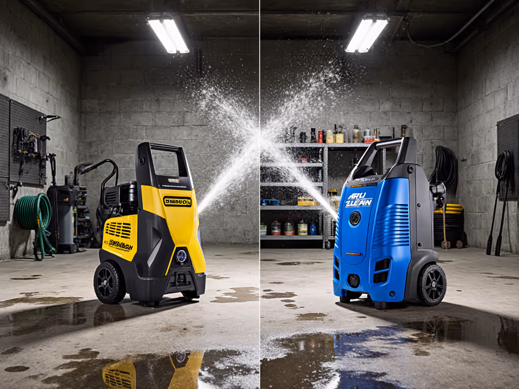 Simpson Gas Pressure Washer vs AR Blue Clean: Commercial GPM/PSI Data
