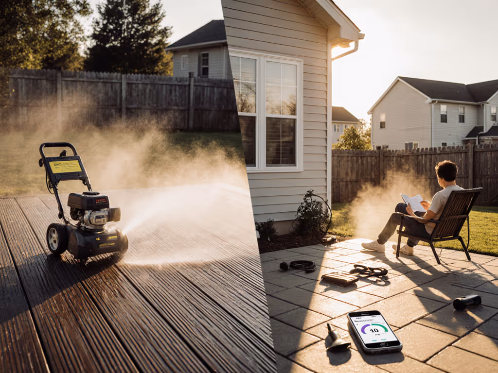 Quiet Pressure Washer dB Comparison: 2025 Rankings