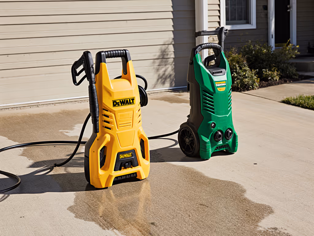DeWalt vs Greenworks Electric Pressure Washers: 2025 Head-to-Head