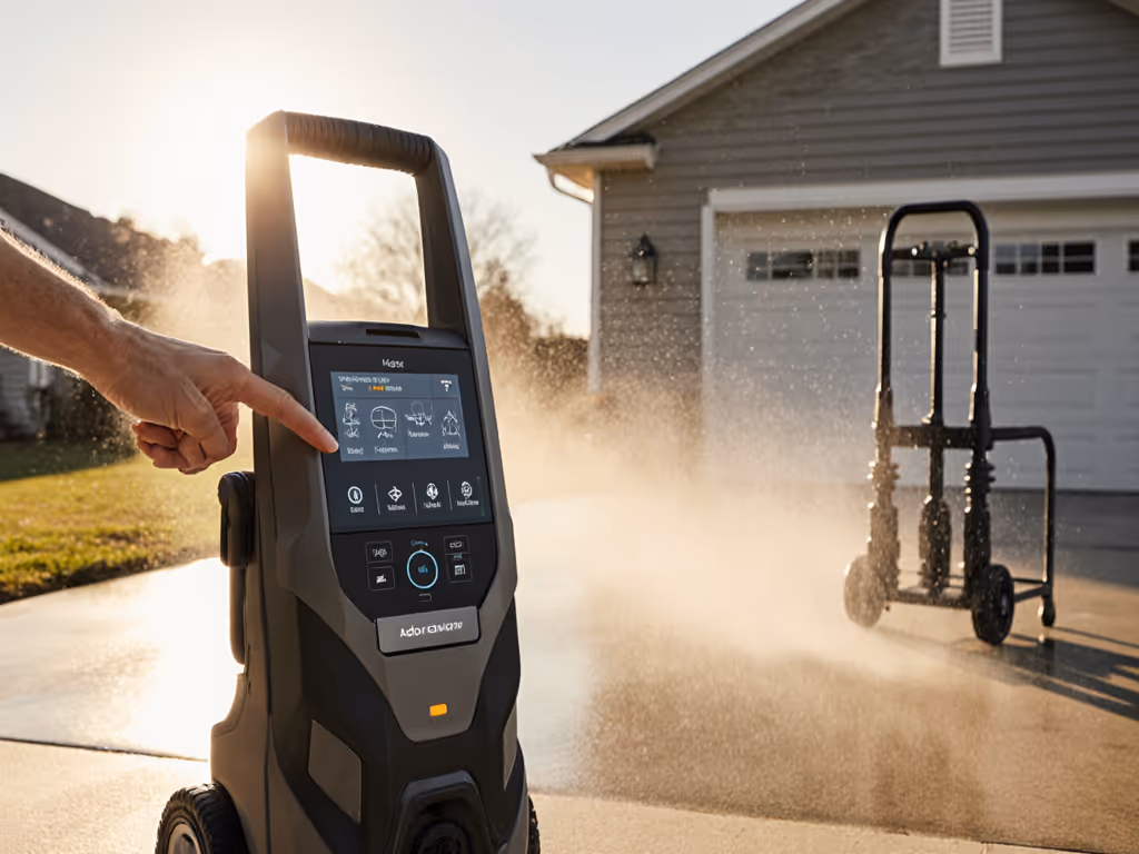 2025 Pressure Washer Innovations: Smart Control Guide