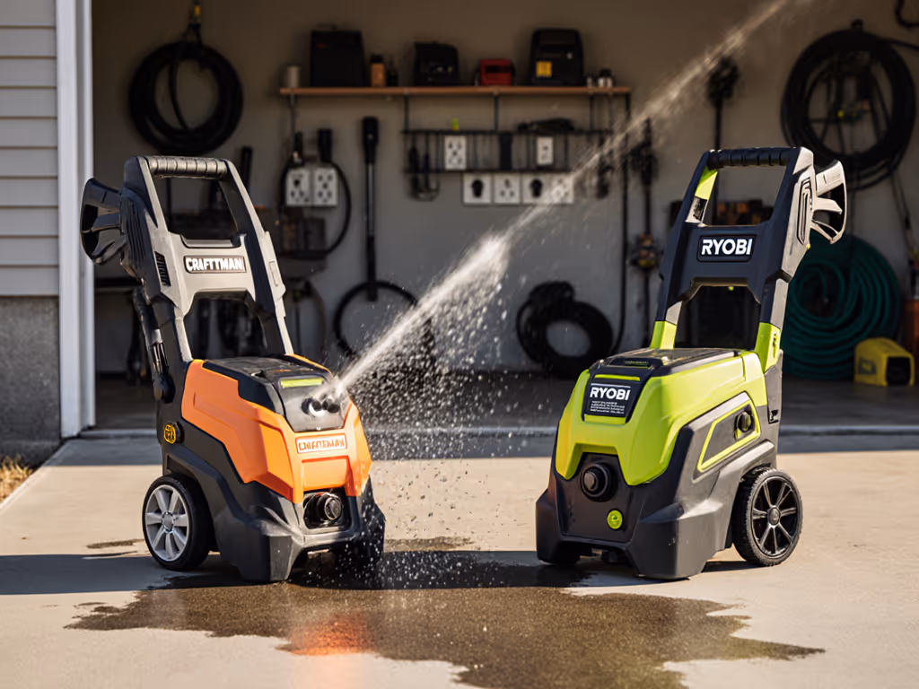 Craftsman vs Ryobi Pressure Washer: Pick Right First Time