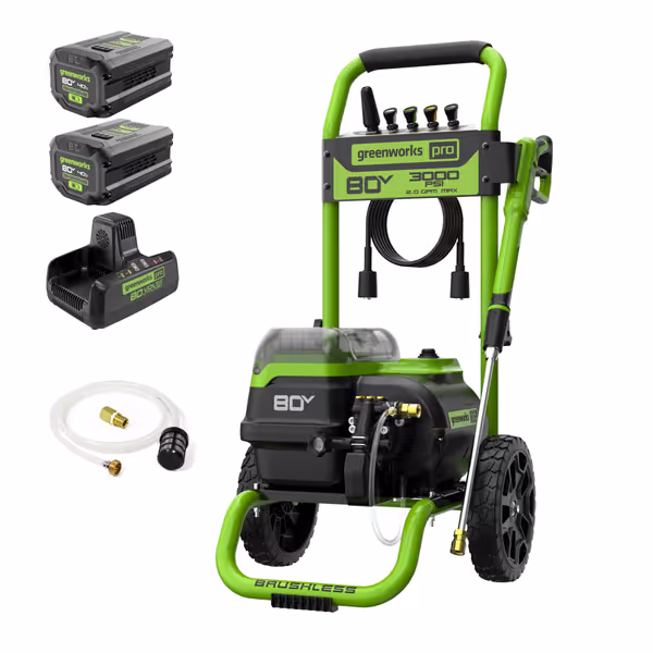 Greenworks 80V 3000 PSI Pressure Washer