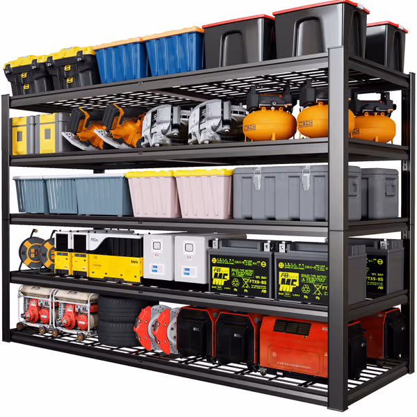 67" W Garage Shelving Heavy Duty